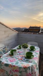 A balcony or terrace at Apartamentos A Poniente