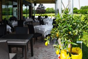 Restaurace v ubytování Hotel Alla Corte dei Bicchi