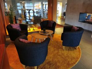 TV o dispositivi per l'intrattenimento presso Hotell Åsen