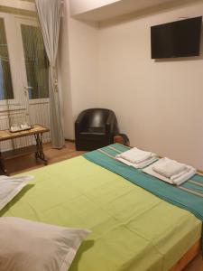 Postel nebo postele na pokoji v ubytování SC Afitos SRL