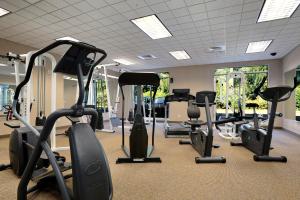 Fitness centrum a/nebo fitness zařízení v ubytování Ramada by Wyndham Olympia