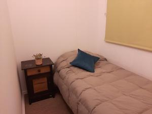 Cama o camas de una habitación en Apartamento Reinos Francos 414