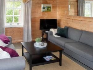 Posezení v ubytování Holiday home Masfjordnes