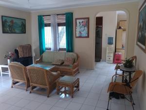 Χώρος καθιστικού στο Villa Segar Alam Puncak