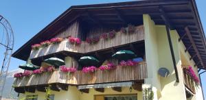 Balkon lub taras w obiekcie Gästehaus Schoeneweiß