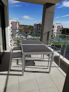 Balkón alebo terasa v ubytovaní Valentino golf penthouse bloque 2 no46