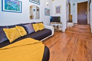 Posezení v ubytování Beach bay Smokvina-20 meter from beach