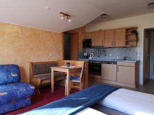 Kuchyň nebo kuchyňský kout v ubytování Appartement Etschbacher
