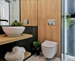 Kúpeľňa v ubytovaní Apartament Liliowa Przełęcz + 23 fotografií