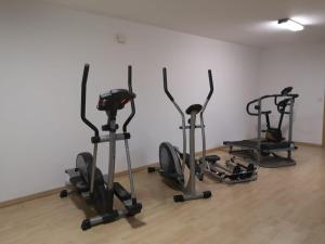 Fitness centrum a/nebo fitness zařízení v ubytování Appartement Etschbacher