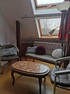 Posezení v ubytování Appel-Ranch