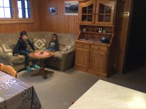 Posezení v ubytování Chalet Marder