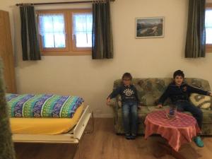 Posezení v ubytování Chalet Marder