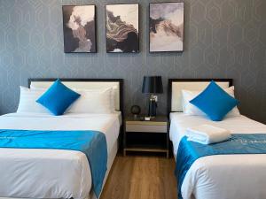 Ceylonz Lifestyle Suites @ Bukit Bintang房間的床