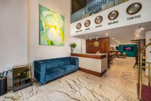 Istumisnurk majutusasutuses Midori Boutique Hotel