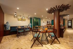 Istumisnurk majutusasutuses Midori Boutique Hotel