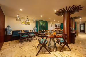 Istumisnurk majutusasutuses Midori Boutique Hotel