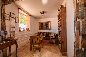 Posezení v ubytování Hostal Sumaj