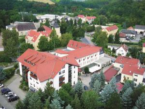 Bird's-eye view ng Hotel Zur Post