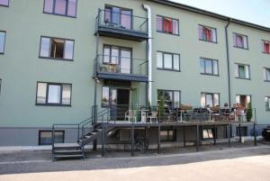 Rõdu või terrass majutusasutuses Arabella Hotel
