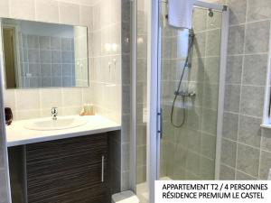 Koupelna v ubytování Coin d'Aubrac Hôtel Restaurant SPA de luxe