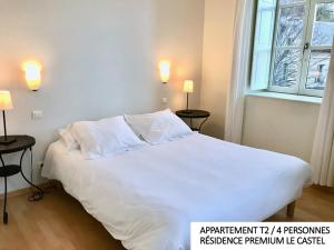 Postel nebo postele na pokoji v ubytování Coin d'Aubrac Hôtel Restaurant SPA de luxe