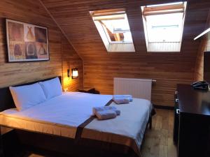 Postel nebo postele na pokoji v ubytování Chalet du Mont