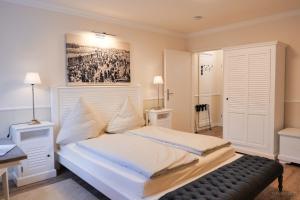 Postel nebo postele na pokoji v ubytování Hotel Hof Holm