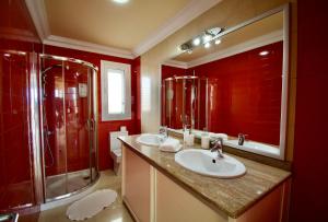 A bathroom at Villa Lovisi