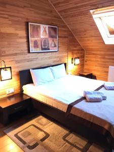 Postel nebo postele na pokoji v ubytování Chalet du Mont