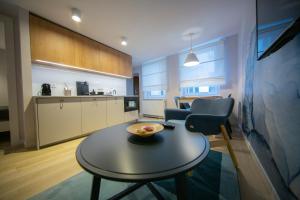 Posedenie v ubytovaní Apartamenty Stary Rynek 25 Oficyna Toruń