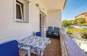 Balkón nebo terasa v ubytování Comfortable apartment with garden in Palit, 100 m², for 6 guests.