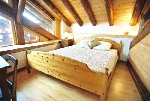Легло или легла в стая в Chalet de 5 chambres avec jardin amenage et wifi a Sainte Foy Tarentaise a 1 km des pistes
