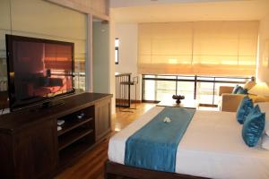 Katil atau katil-katil dalam bilik di Rockwell Colombo