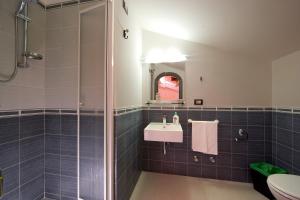 Phòng tắm tại Sorrento Belvedere B&B