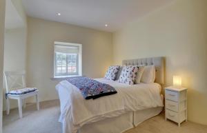 Ένα ή περισσότερα κρεβάτια σε δωμάτιο στο Superb Sea View Apartment