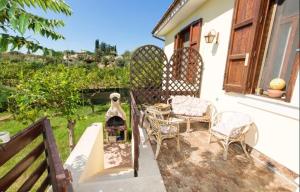 Ban công/sân hiên tại Spacious house in Lido di Noto with terrace and garden