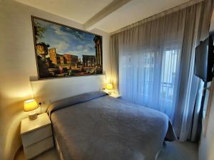 Giường trong phòng chung tại Hotel Maravillas del Mundo