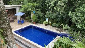 Bazén v ubytování La Posada Jungle Hotel nebo v jeho okolí