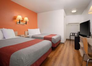 Voodi või voodid majutusasutuse Motel 6-San Luis Obispo, CA - North toas
