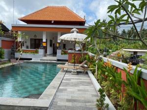 Bazén v ubytování The Gria Unique Ubud nebo v jeho okolí