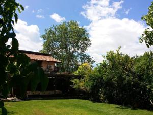 Jardín al aire libre en 3 bedrooms house with private pool and enclosed garden at Ossi