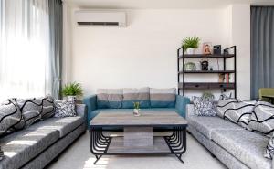 Χώρος καθιστικού στο Xu Jia Homestay