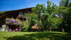 Zahrada ubytování Chalet Cannelle
