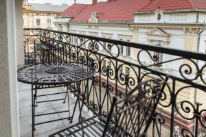 Balkón nebo terasa v ubytování Elite Loft Apart