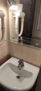 Kúpeľňa v ubytovaní Porto Lesvos hotel