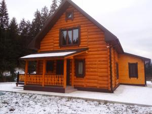 Hotel Galushko v zimě