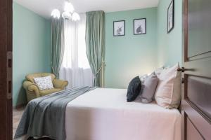 Ένα ή περισσότερα κρεβάτια σε δωμάτιο στο Villa delle Rose +45 φωτογραφίες