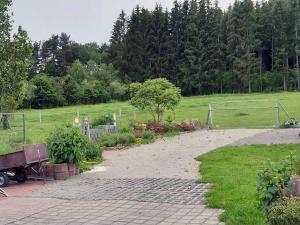 Zahrada ubytování Casa Roja