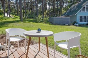 Ein Garten an der Unterkunft Upstalsboom Residenzen Trassenheide